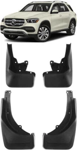 New Molded Set Splash Guards Mud Flaps FOR 2018-2023 Mercedes Benz GLE W167 - Picture 1 of 6