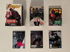 2018 Marvel Upper Deck Masterpieces What If Partial Set of 57 Cards Tier 1-2-3 - Foto 1 di 2