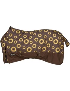 Tough 1 Blanket Pony Sunflower Print Turnout Snuggit WP 54 32-7565PS - Picture 1 of 1