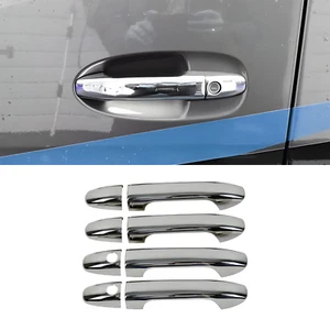 Stainless Steel Chrome Door Handle Cover Mercedes Sprinter LHD & RHD 2019-2025 - Picture 1 of 7