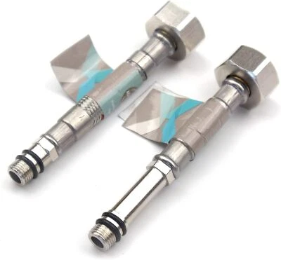 XCEL HOME 2 (Coppia) x 10 mm (M10) x 1/2" Connettori rubinetto flessibile BSP (100, 150, 200 mm) flessibili