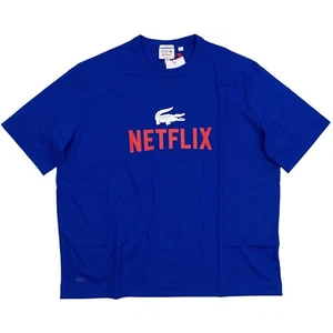 Lacoste Unisex Netflix Loose Fit Organic Cotton T-Shirt TH7343-JQ0 (Size XXL) - Picture 1 of 10