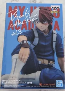 Banpresto My Hero Academia Break time Collection vol 3 Todoroki Shoto New Sealed - Picture 1 of 6