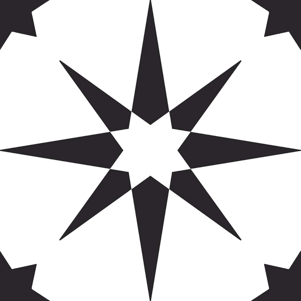 FP2948 Altair Peel & Stick Floor Tiles, Black - Image 1 of 1