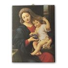 Religious Painting on canvas Our Lady of the Grapes by Pierre Mignard 20x28 in