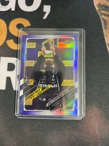 Valtteri Bottas 2021 cromo fórmula 1 refractor púrpura #139/399 - Imagen 1 de 2