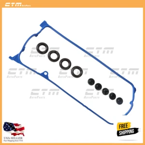 Valve Cover Gasket Set fit 01-05 Honda Civic 1.7L SOHC D17A1 D17A2 D17A6 D17A7 - Picture 1 of 6