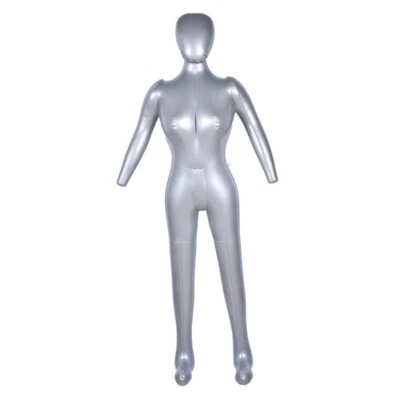 Female Full Body Realistic Mannequin Display Head Turns Dress Form With Base NEW - Image 1 of 4