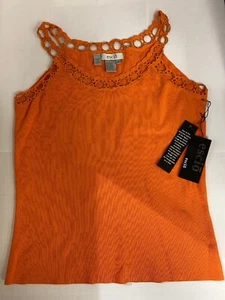 Camicia Escio Medium arancione adulto bambina senza maniche nuova - Foto 1 di 7