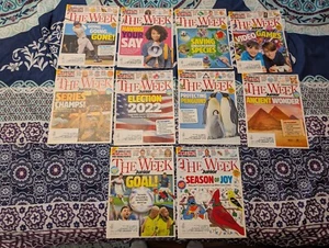 THE WEEK Junior Magazine For Kids - Lot of 10 Magazines in 2022 Issue 131 - 140 - Picture 1 of 11