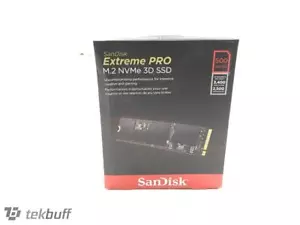 ✅ SanDisk Extreme PRO 500GB M.2 NVMe 3D SSD - SDSSDXPM2-500G-G25 - Picture 1 of 3