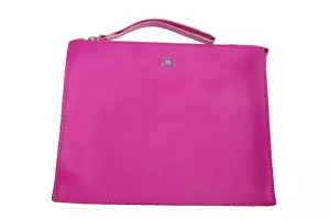 45€ JACKYCELINE J&C DAMEN ECHT LEDER TASCHE ARMBAND GROSS FUCHSIA GELDBÖRSE 36 - Bild 1 von 5