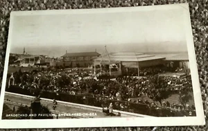 ALTE ECHTFOTO POSTKARTE, PAVILLON UND PAVILLON, DURCHSICHTIGKEIT AUF SEE, KENT 1930 - Bild 1 von 2