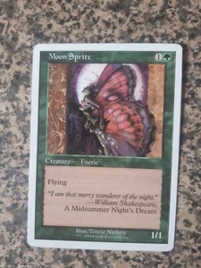 MTG - 1 x Moon Sprite - Starter 2000 - Picture 1 of 1
