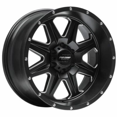 Pro Comp 5163-7973 Recon Series 17x9 - Bolt Pattern 5x5 in. Satin Black/Milled - Image 1 of 3