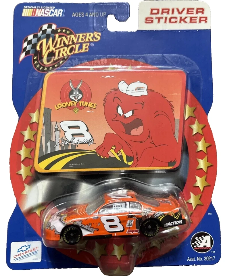 Dale Earnhardt Jr #8 Looney Tunes Gossamer 1/64 PAQUETE DESGASTE ¡ENVÍO GRATUITO! Foto 1 de 1