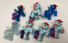 Rainbow Dash MLP PVC Blind Mystery Bag Mini Figure Lot of 6 Rainbowfied Pony
