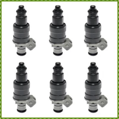 6X Inyector de combustible 53030778 para Jeep Grand Cherokee Wrangler TJ 1996-1998 4,0 L L L6 Foto 1 de 4