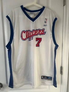 Vintage Reebok Lamar Odom LA Clippers NBA Jersey - Mens Medium White - Picture 1 of 10