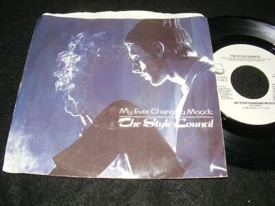 1984 The Style Council PAUL WELLER 7 in w Picture Sleeve MY EVER CHANGING Moods - Image 1 of 2