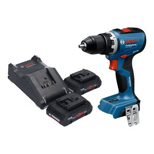 Bosch GSR 18V-65 Professional Bohrschrauber 18 V 63 Nm + 2x Akku 4,0 Ah + Lader - Bild 1 von 5