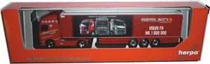 Herpa 310024 Volvo FH Globetrotter XL KüKo-Sattelzug Gesuko/1.000.000ste Volvo  - Picture 1 of 3