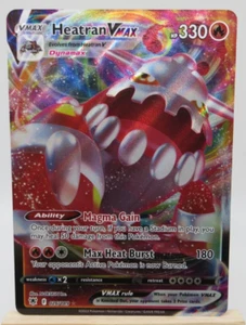 Pokemon 026/189 Heatran VMAX 2022 Full Art Astral Radiance Ultra Rare ccg - Picture 1 of 2