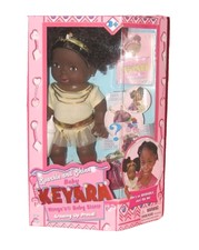 Sparkle and Shine Keyara Doll Kenya's Baby Sister Growing Up Proud NEW