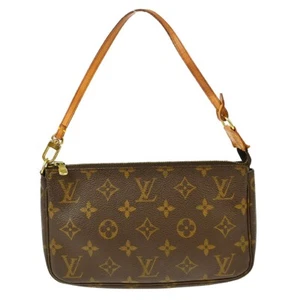LOUIS VUITTON MONOGRAM POCHETTE ACCESSOIRES HANDBAG M51980 VI0040 XX28447/ - Picture 1 of 9