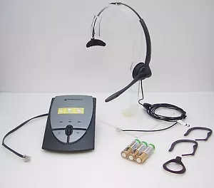 Plantronics T10 Headset + S12 Base for Avaya Nortel Cisco Aspire Toshiba Polycom - Zdjęcie 1 z 1