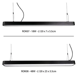LUZ DE PANEL DE HAZ SUSPENDIDO LED - 40W LED Panel de techo suspendido rectangular - Imagen 1 de 11