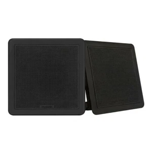Fusion Fm-f65sb 6"" Black Square Flush Mount Speakers 010-02299-11 - Picture 1 of 5