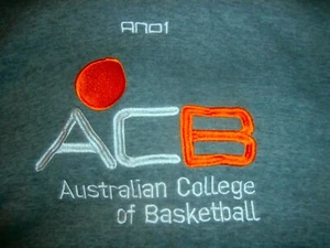 Sudadera con capucha ACB Australian College of Basketball talla 2xl y 1 calidad rara - Imagen 1 de 5