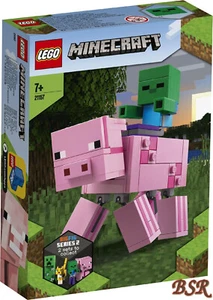 LEGO Minecraft: BigFig Schwein mit Zombiebaby (21157) - Bild 1 von 1