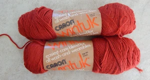 Neu Caron Wintuk Garn Menge 2 Terra Cotta #3108 orange rot Orlon Acryl - Bild 1 von 3