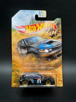 HOT WHEELS SUBARU WRX STi SPORT SEDAN 6/6 RALLY SERIES WALMART Q - Image 1 of 3