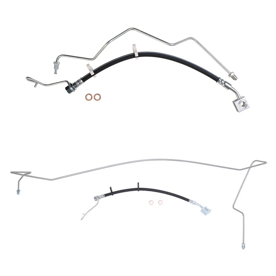 Kit de manguera hidráulica de freno trasero izquierdo y derecho Sunsong para Dodge Ram 1500 2009-2010 Foto 1 de 1