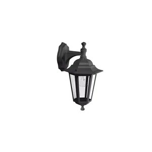 ROSA TRADE ELT08501 Lantern Hexagonal Black e27 Wall - Picture 1 of 1