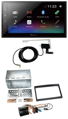 Pioneer DAB MP3 Bluetooth 2DIN USB Autoradio für Peugeot Expert 207 307 Partner - Bild 1 von 4