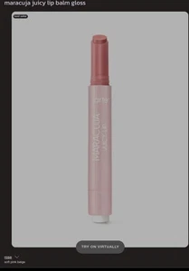 Tarte Maracuja Juicy Lip Balm Gloss Full Size Color Rose NIB .095 Oz/2.7 G - Picture 1 of 11