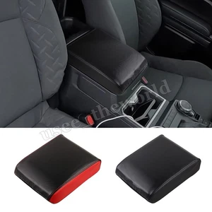 Leather Center Console Armrest Box Cover Pad For Toyota Tacoma 2024 4Runner 2025 - Picture 1 of 15