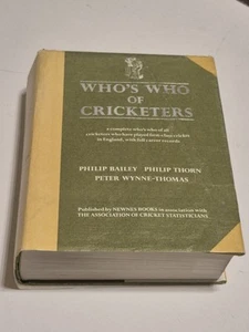 WHO'S WHO OF CRICKETERS 1984 LARGE HARDCOVER - Bild 1 von 15