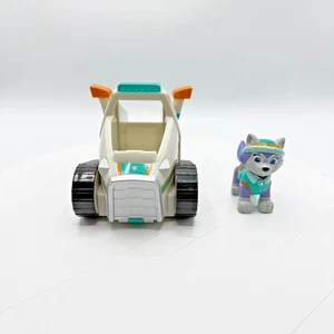 Paw Patrol Everest Schneemobil Rettungsfahrzeug mit Everest Welpen Figur EUC - Bild 1 von 5