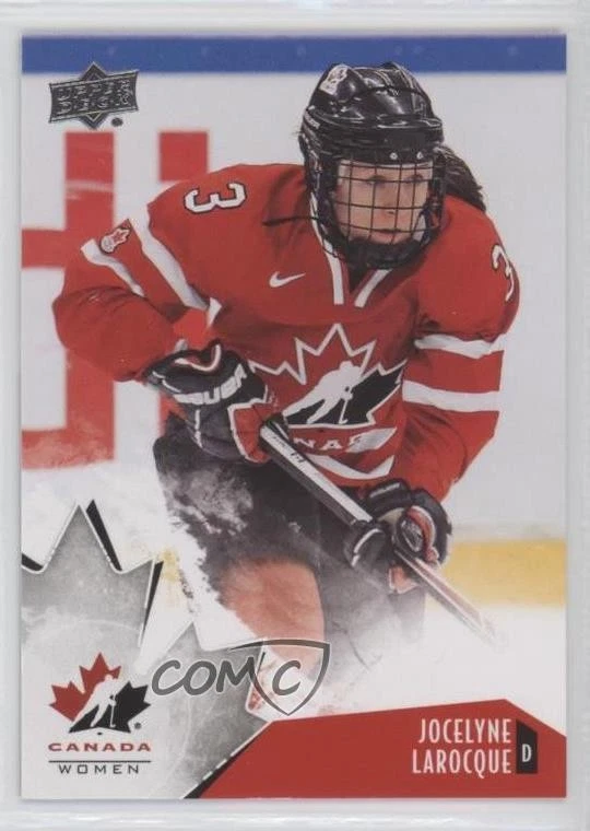 2015 Upper Deck Team Canada Juniors Jocelyne Larocque #65 - Image 1 of 2