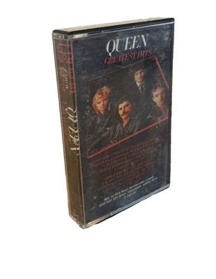 Queen Greatest Hits Rare 1980 Cassette Elektra Good/Untested Foto 1 de 3