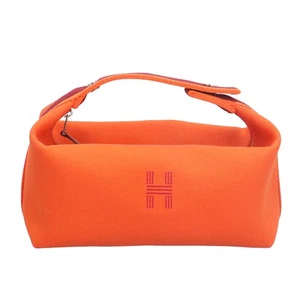 HERMES Tasche Cotton Canvas Brid a schwarz PM gebraucht - Bild 1 von 8