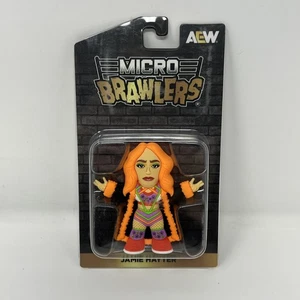 AEW Jaime Hayter Micro Brawler NEW W/ Micro Brawler Figure New Style - Picture 1 of 4