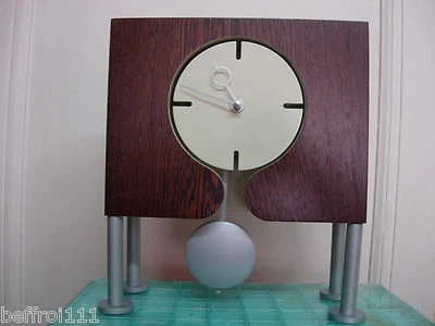 Pendule,horloge,DESIGN,art pop,ODO, type eames,knoll,designer Desombre.a saisir - Photo 1/2
