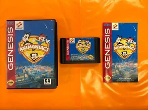 SEGA GENESIS ANIMANIACS COMPLETE IN BOX TESTED WORKING - Picture 1 of 8