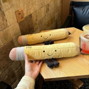 Jellycat Smart Stationery Pencil Soft Toy 43cm Rare Retired Plush BNWT Trending - Picture 1 of 3